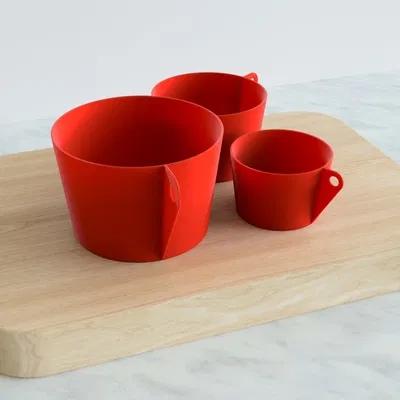 Cốc đo lường tham số không cần giá đỡ (US Cup & mL)