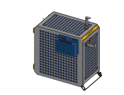 Hộp dụng cụ cho máy in 3D gắn trên thùng máy Cooler Master QUBE 500 - Image 1