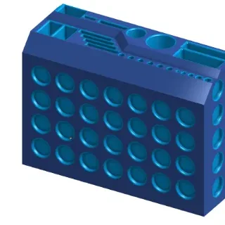 Hộp dụng cụ cho máy in 3D gắn trên thùng máy Cooler Master QUBE 500