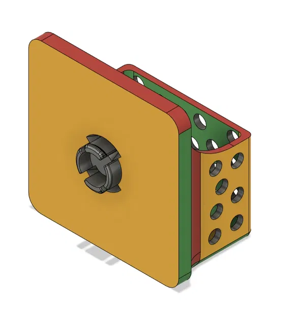 Giỏ đựng Cooler Master QUBE 500 với kẹp đơn 46mm - Image 2