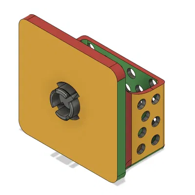 Giỏ đựng Cooler Master QUBE 500 với kẹp đơn 46mm