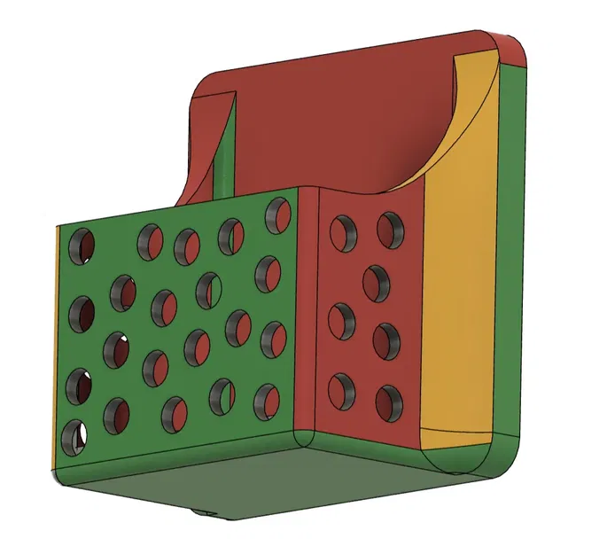 Giỏ đựng Cooler Master QUBE 500 với kẹp đơn 46mm - Image 5