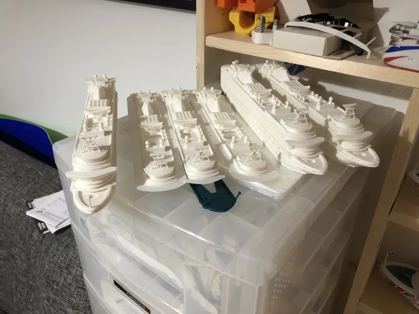 Mô hình tàu du lịch P&O Ventura tỉ lệ 1:1000 không cần hỗ trợ - Image 5