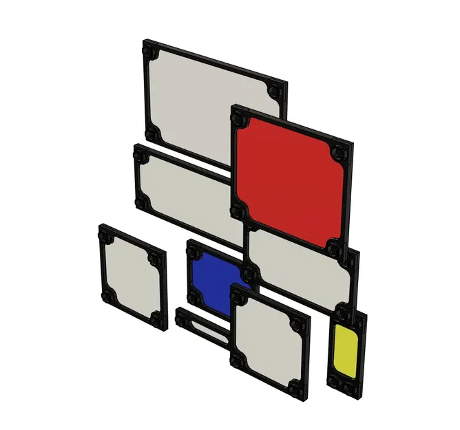 Nghệ thuật hiện đại cho Qube 500 - Lắp ráp dễ dàng - Image 3