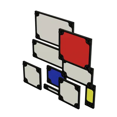 Nghệ thuật hiện đại cho Qube 500 - Lắp ráp dễ dàng