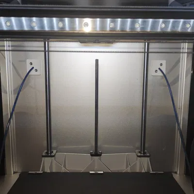 Bảng điều khiển phía sau cho Snapmaker J1 với lỗ dẫn filament