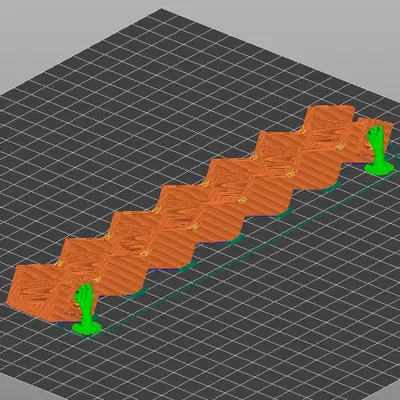 Bậc đá marbles cho ngăn lạnh với nam châm 10x5mm