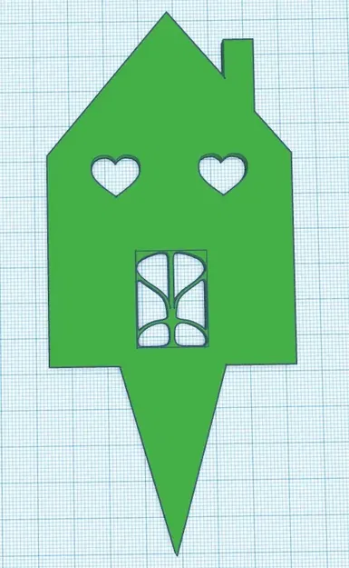 Chậu hoa hình ngôi nhà độc đáo 3D - Image 1