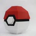 Pokeball Low Poly để lưu trữ Pokemon Low-Poly - Thumbnail 2