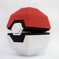 Pokeball Low Poly để lưu trữ Pokemon Low-Poly - Thumbnail 3