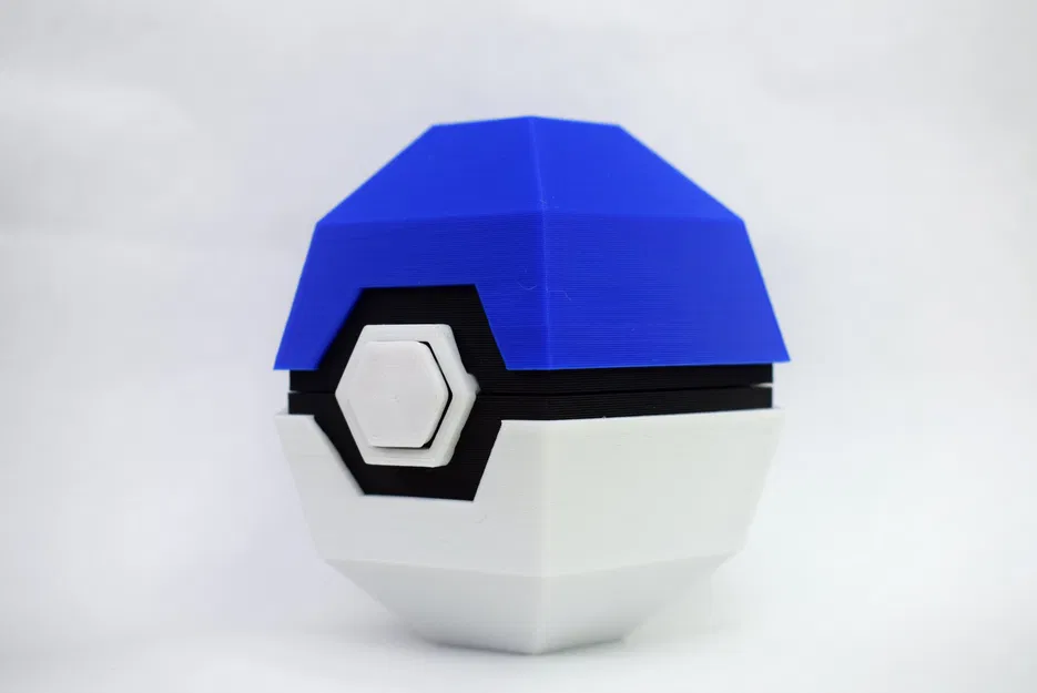 Pokeball Low Poly để lưu trữ Pokemon Low-Poly - Image 4