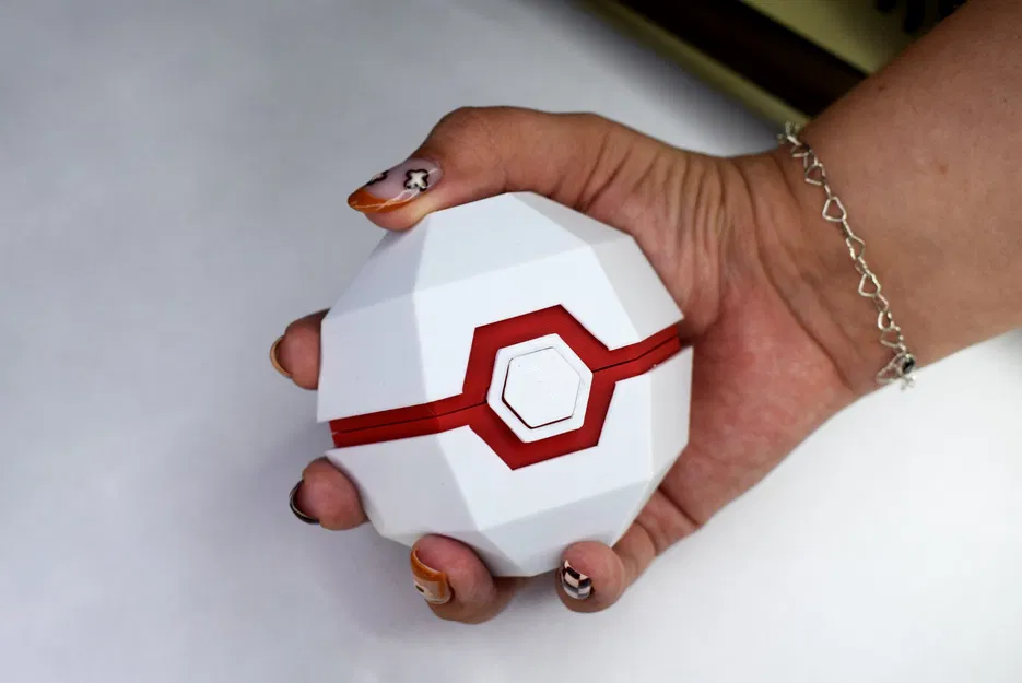 Pokeball Low Poly để lưu trữ Pokemon Low-Poly - Image 9