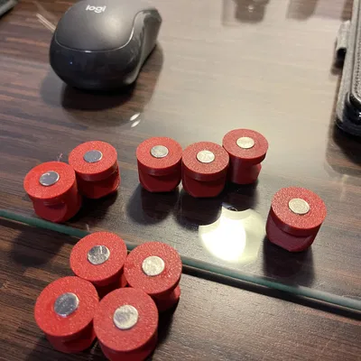 Ghim nam châm 8x3mm dễ in