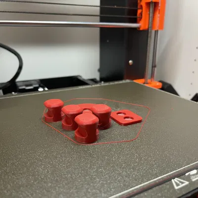 Ghim nam châm 8x3mm dễ in