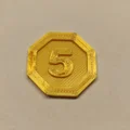 Tiền xu vàng cho trò chơi bàn và thẻ - Thumbnail 3