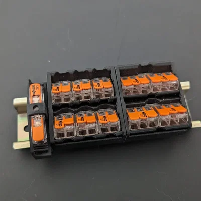 Giá đỡ DIN cho các đầu nối Wago 221