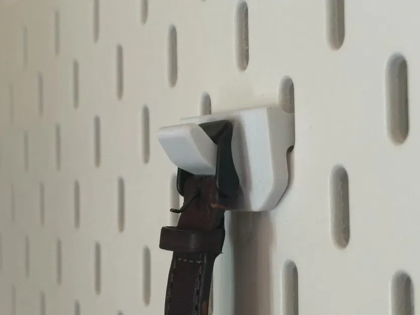 Giá đỡ đồng hồ Ikea Skadis với móc treo tiện lợi - Image 2