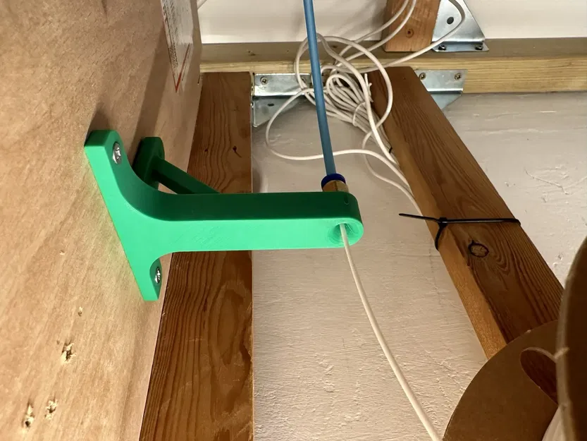 Giá đỡ gắn tường cho ống PTFE của bộ cấp filament - Image 1