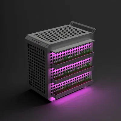 Cỏ dinh dưỡng cho mèo - Chậu cây cho CM Qube 500