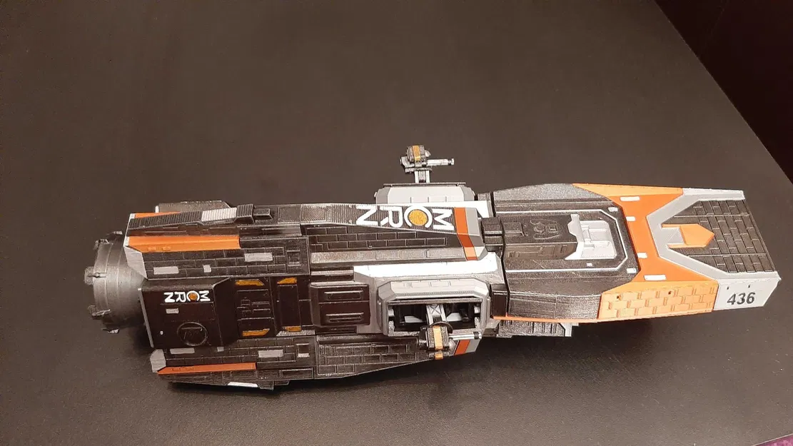 Lớp Morrigan từ Expanse với cầu không khí và PDC có thể thu vào - Image 2