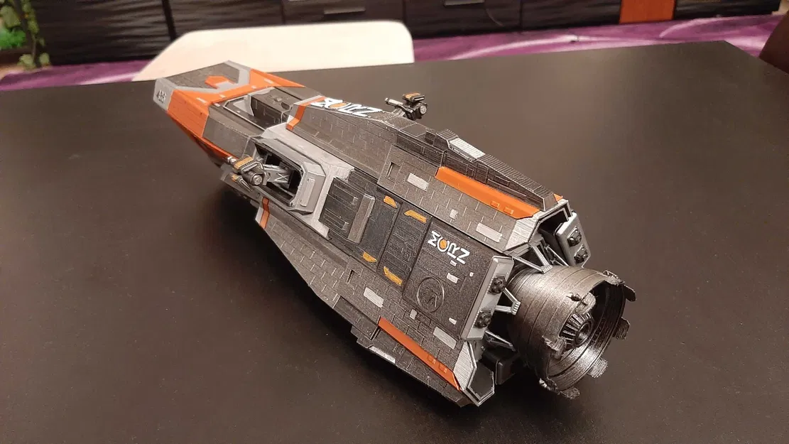 Lớp Morrigan từ Expanse với cầu không khí và PDC có thể thu vào - Image 4