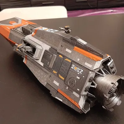 Lớp Morrigan từ Expanse với cầu không khí và PDC có thể thu vào