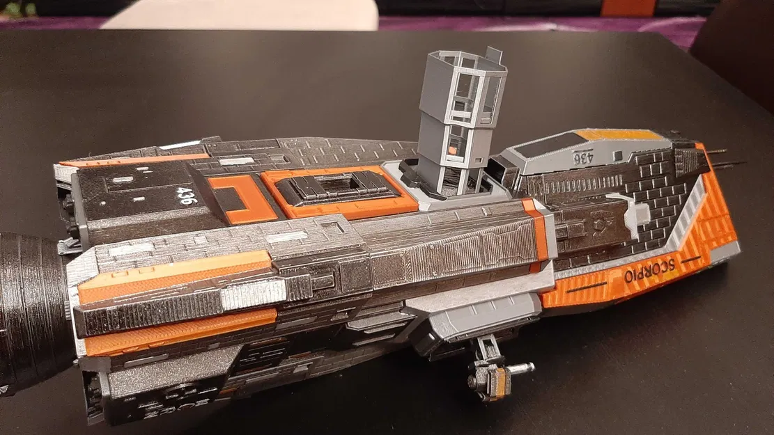 Lớp Morrigan từ Expanse với cầu không khí và PDC có thể thu vào - Image 6