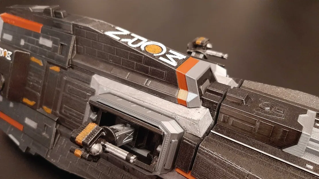 Lớp Morrigan từ Expanse với cầu không khí và PDC có thể thu vào - Image 7