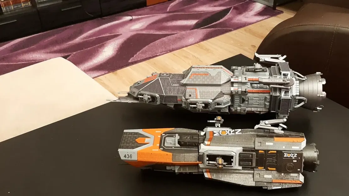 Lớp Morrigan từ Expanse với cầu không khí và PDC có thể thu vào - Image 8