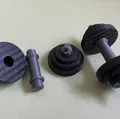 Dumbbell mini làm quà tặng tiền độc đáo - Thumbnail 1