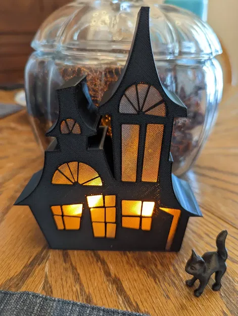 Nhà ma in 3D với kính trong suốt - Image 1