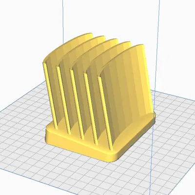 Giá đỡ tài liệu với thiết kế cong cho bàn làm việc