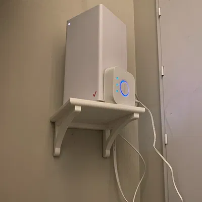 Kệ hình vuông gắn tường (dán) đơn giản