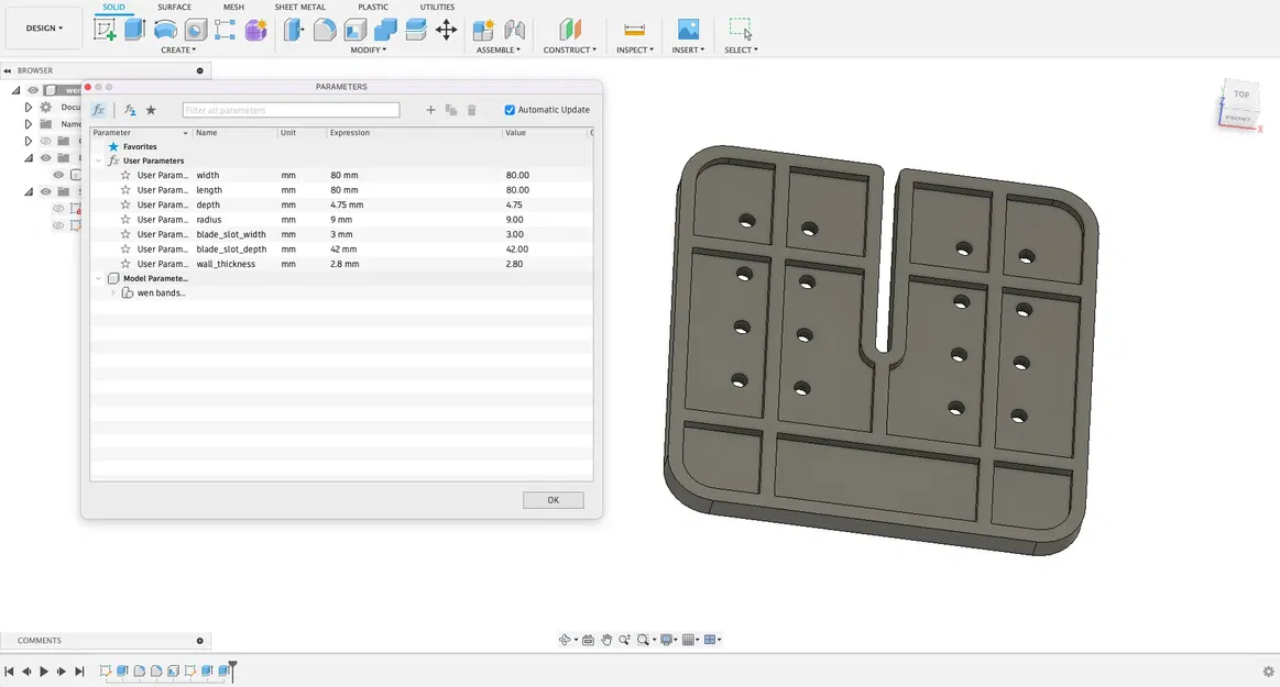 Bảng chèn thay thế cho máy cưa băng WEN 10" Model 3962 - Image 4