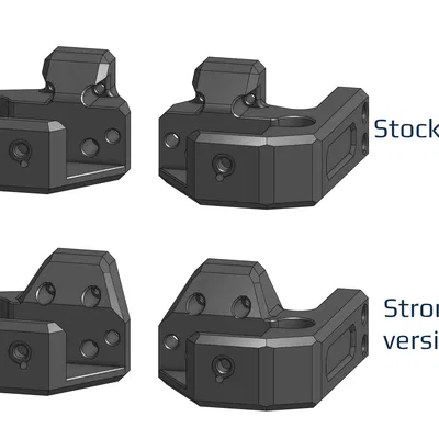 Giá đỡ giường V0.2 chắc chắn hơn cho máy in 3D