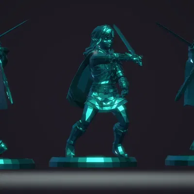 Mô hình nhân vật Link trong Tears of the Kingdom