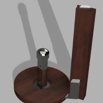 Giá đỡ khăn giấy tự động phóng cuộn rỗng theo phong cách M1...