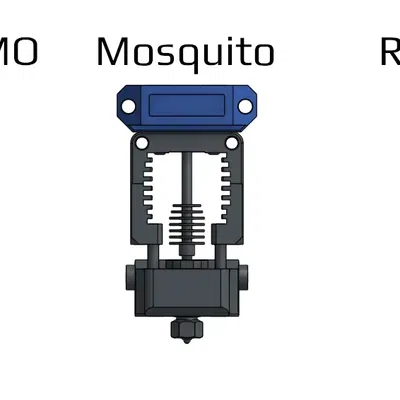 Đầu in Mini Stealthdort nhẹ cho máy in Voron-0