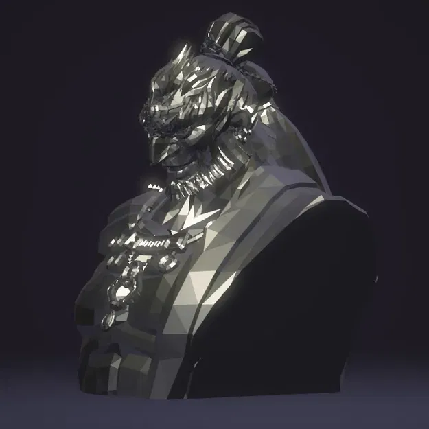 Tượng bán thân Ganondorf từ Tears of the Kingdom - Image 1