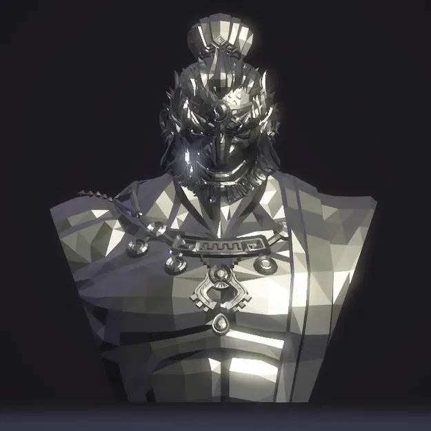 Tượng bán thân Ganondorf từ Tears of the Kingdom - Image 2