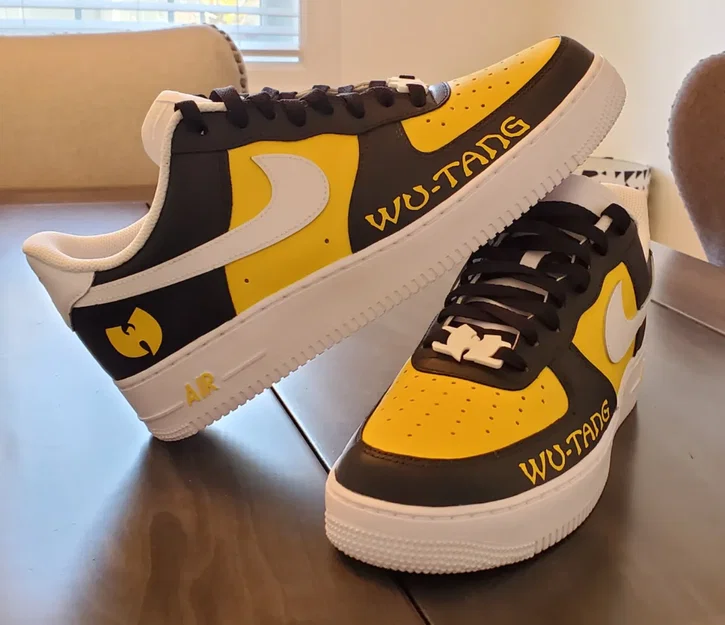 Khóa dây giày Wu Tang Clan cho Nike Air Force 1 - Image 1
