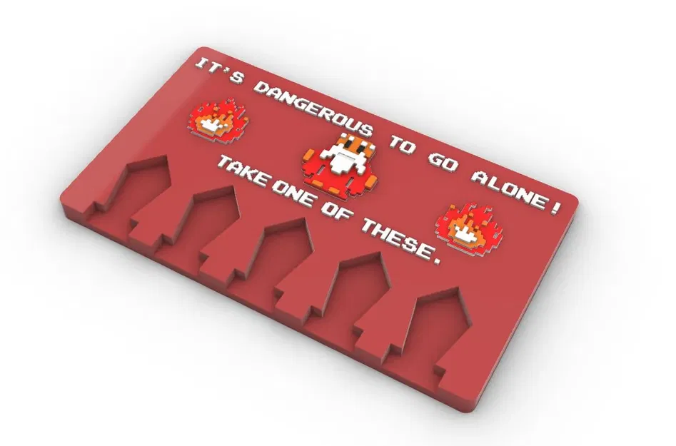 Giá đỡ chìa khóa Zelda với nhân vật phù thủy và lửa - Image 1