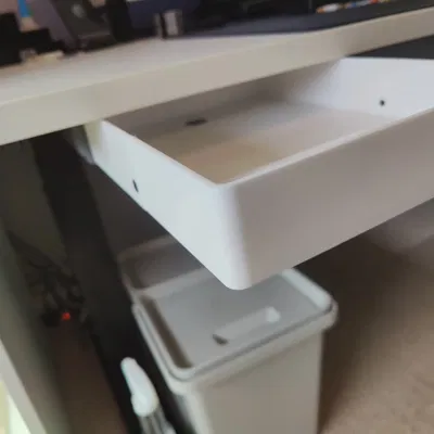 Ngăn kéo lớn dưới bàn kích thước A4