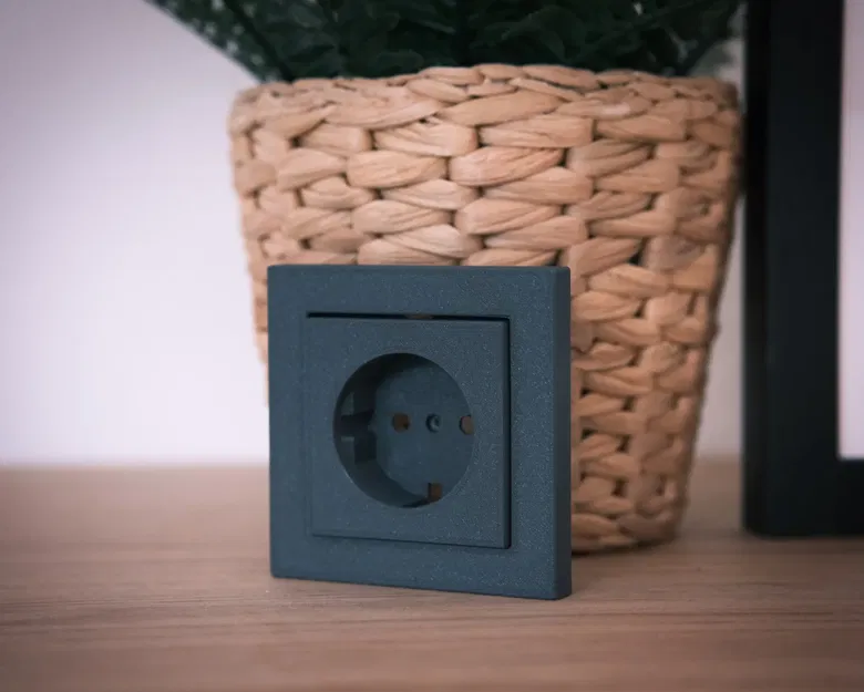 Ổ cắm điện Gira System 55 (loại EU) thay thế - Image 1