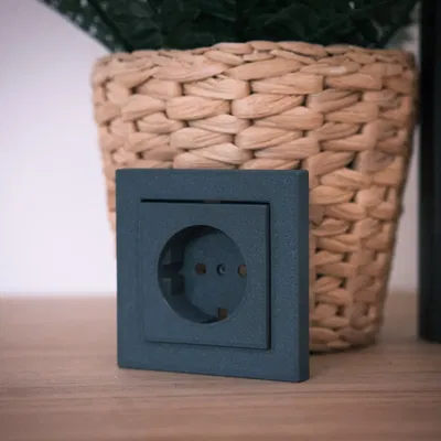 Ổ cắm điện Gira System 55 (loại EU) thay thế