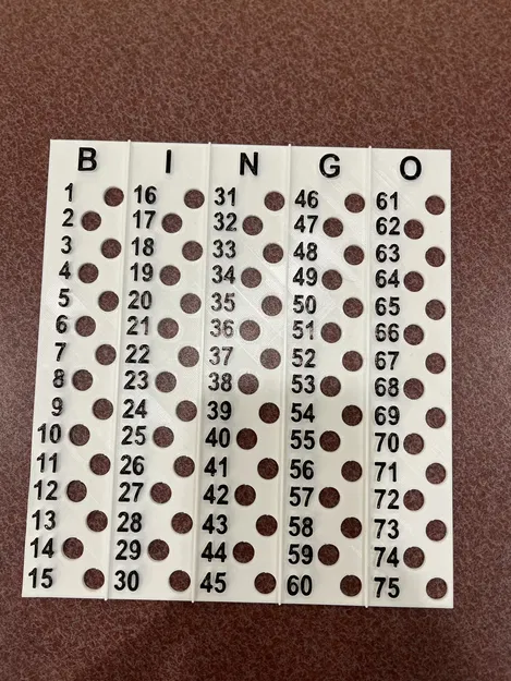 Giá đỡ bóng BINGO thay thế bằng giấy dày 4mm - Image 1