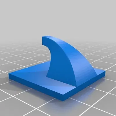 Móc treo tường phẳng 1" x 1" dùng keo hai mặt