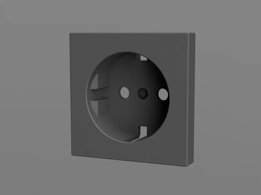 Ổ cắm điện Gira System 55 (loại EU) thay thế - Image 5