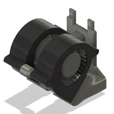 Cổng gió kép EVA 3 cho quạt 5020