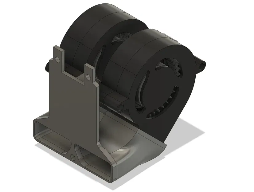 Cổng gió kép EVA 3 cho quạt 5020 - Image 3